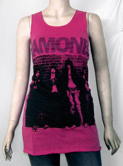 CAMISETA RAMONES ROSA